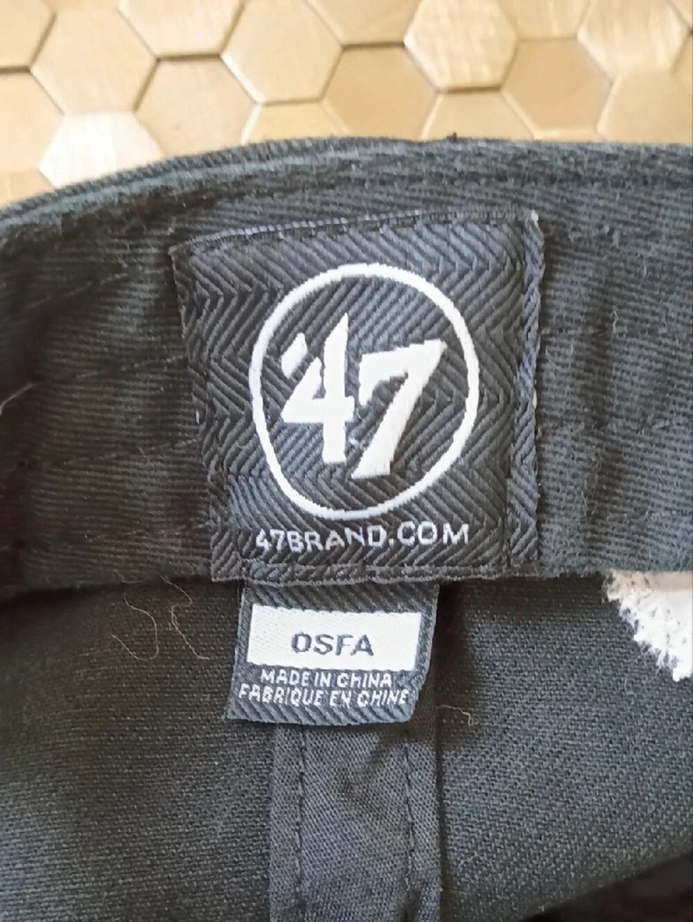 47 Black 'i am unwell' Embroidered Dad Hat